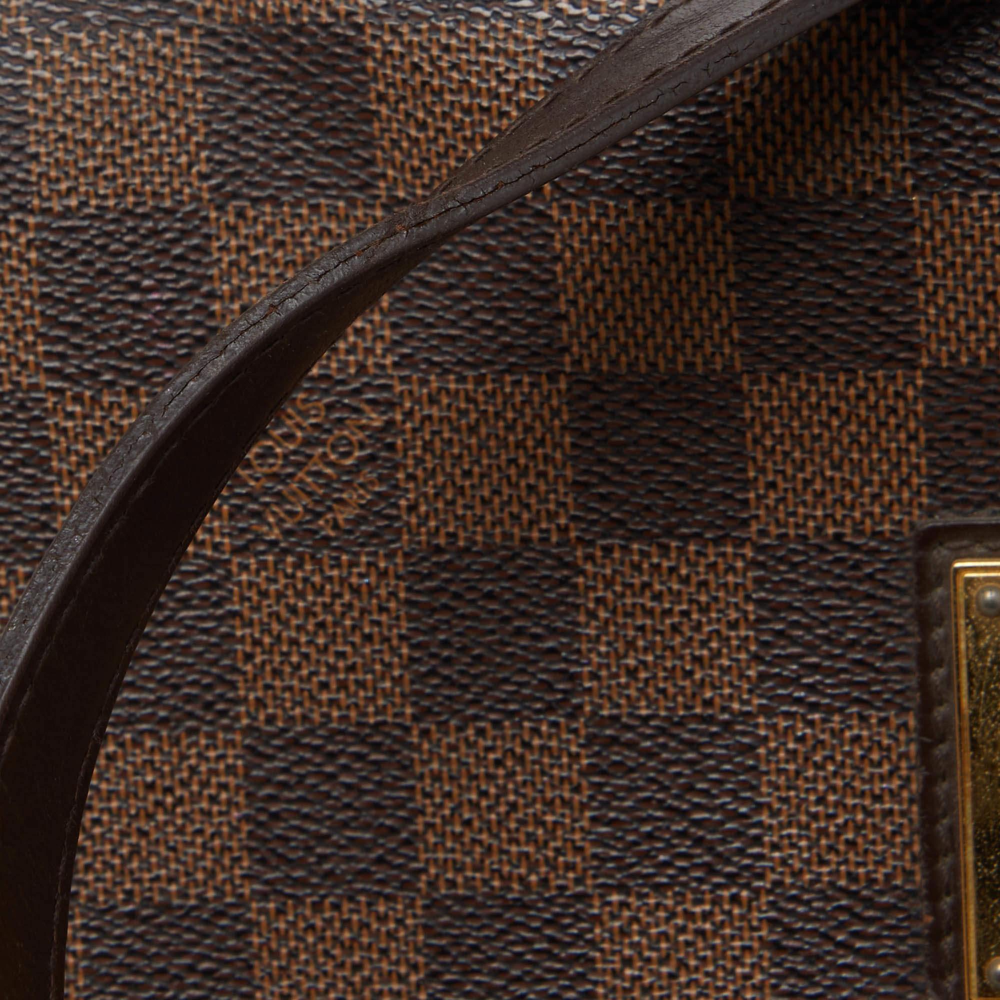 Louis Vuitton Damier Ebene Canvas Bergamo MM Bag 1