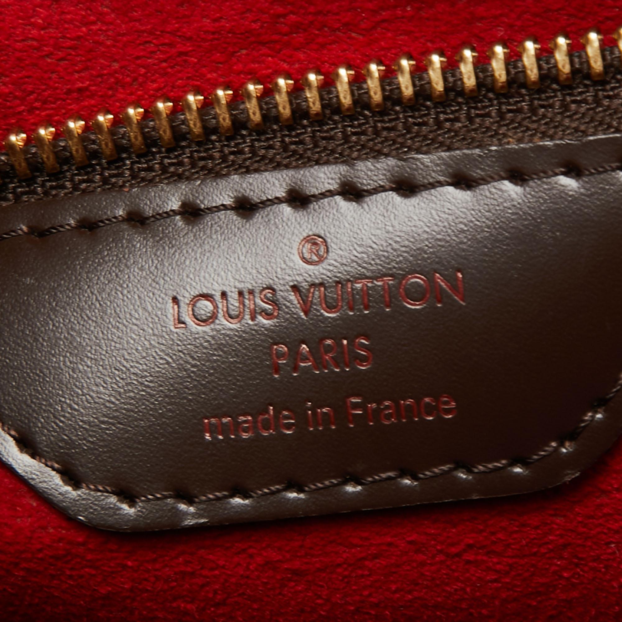 Sac Bergamo MM en toile damier ébène Louis Vuitton 1