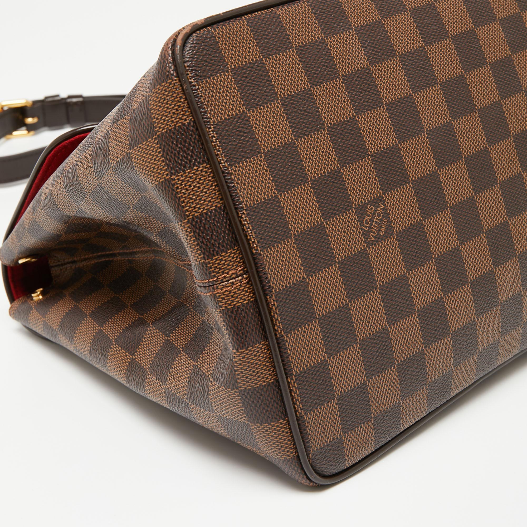 Sac Bergamo MM en toile damier ébène Louis Vuitton 3