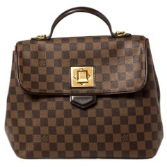 Louis Vuitton Damier Ebene Canvas Bergamo MM Bag
