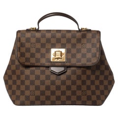 Louis Vuitton Damier Ebene Canvas Bergamo MM Bag