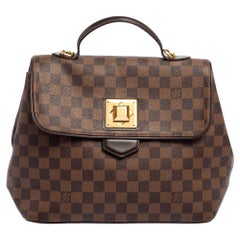 Louis Vuitton Damier Ebene Canvas Bergamo MM Bag