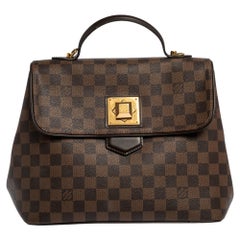 Louis Vuitton Damier Ebene Canvas Bergamo MM Bag