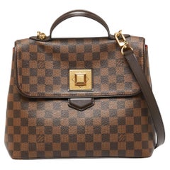 Sac Bergamo MM en toile damier ébène Louis Vuitton