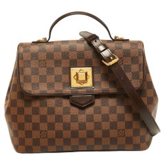 Sac Bergamo MM en toile damier ébène Louis Vuitton