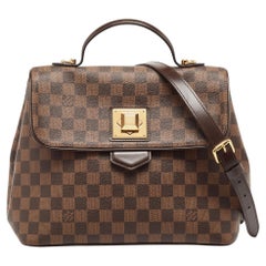 Sac Bergamo MM en toile damier ébène Louis Vuitton