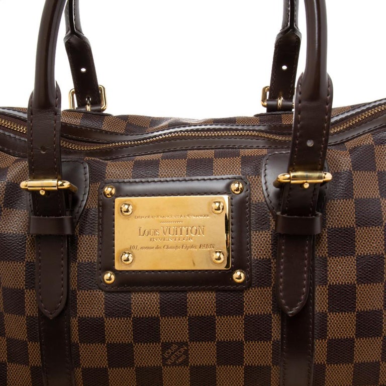 Louis Vuitton Damier Ebene Canvas Berkeley Bag For Sale at 1stDibs