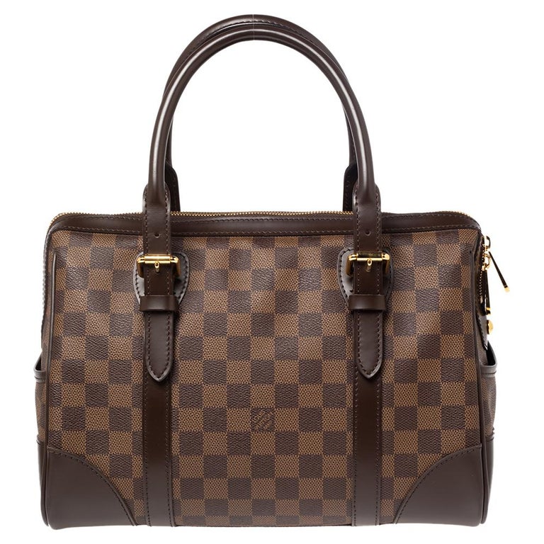 Used louis vuitton DAMIER EBENE PORTOBELLO GM HANDBAGS