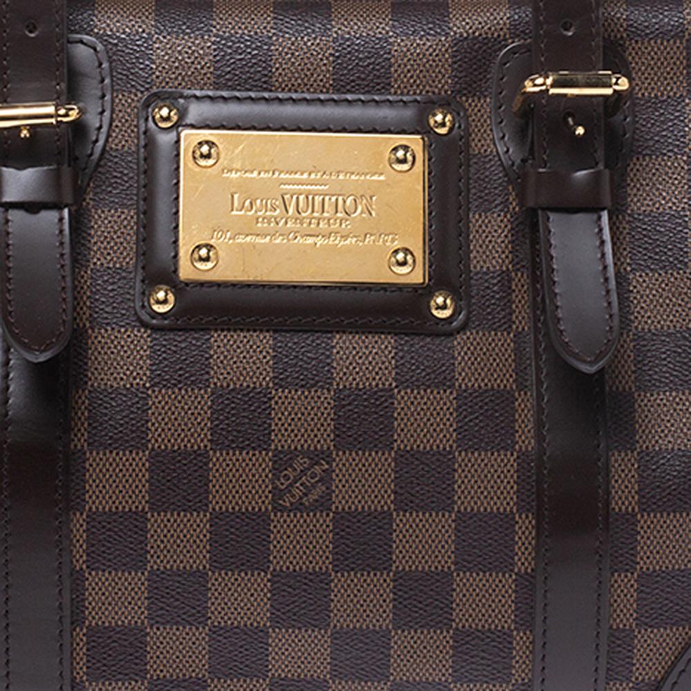 Black Louis Vuitton Damier Ebene Canvas Berkeley Bag