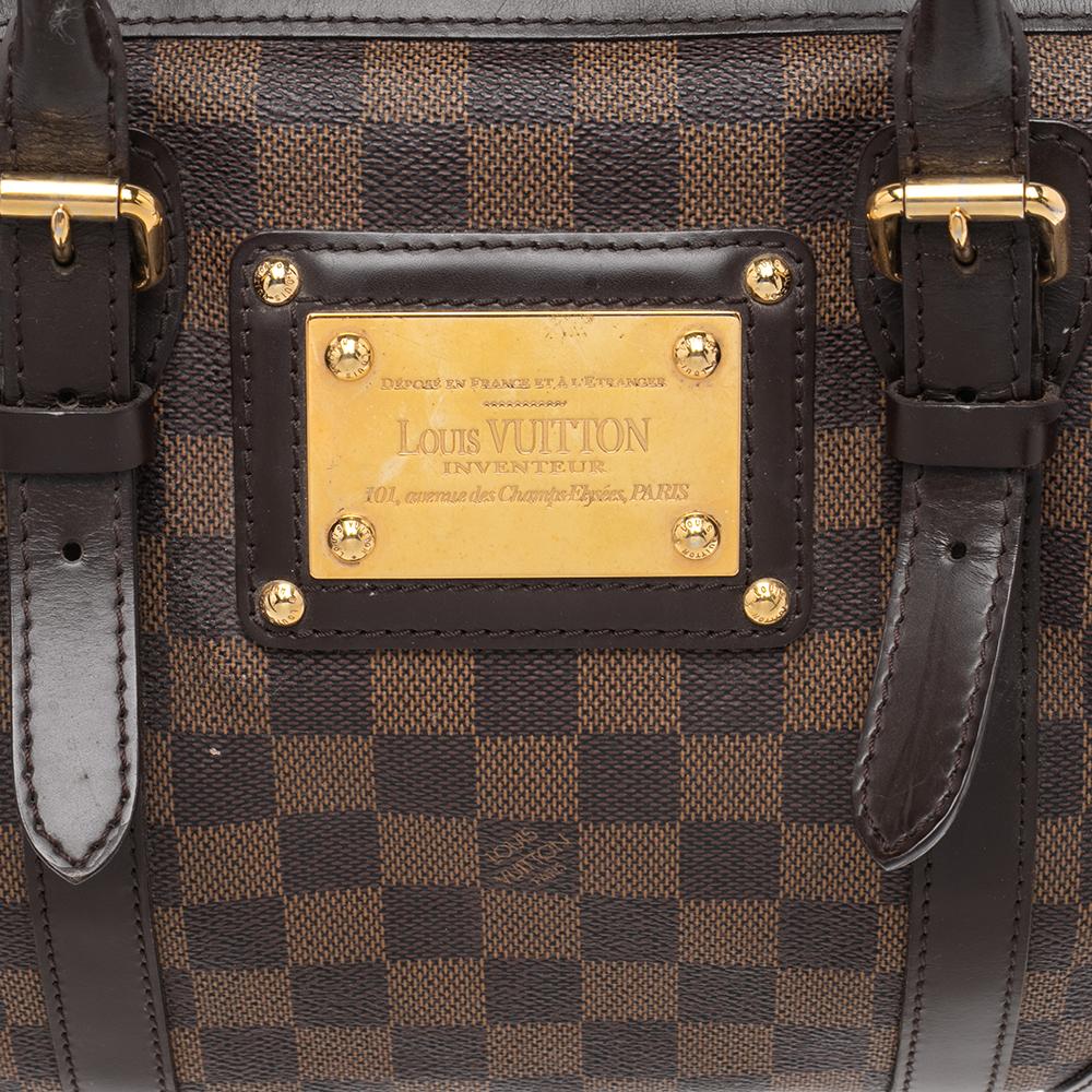 Louis Vuitton Damier Ebene Canvas Berkeley Bag In Good Condition In Dubai, Al Qouz 2