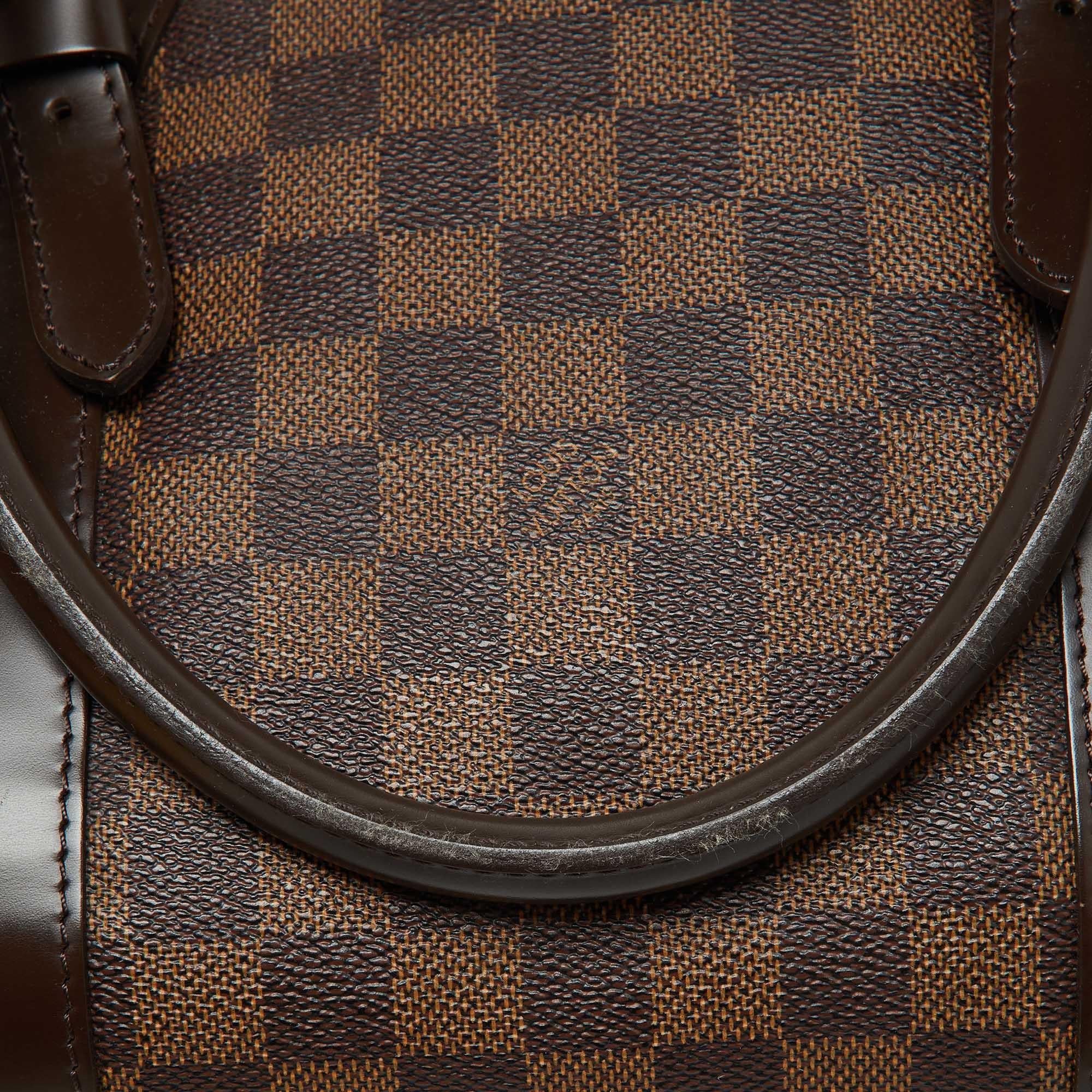 Louis Vuitton Damier Ebene Canvas Berkeley Bag For Sale 3