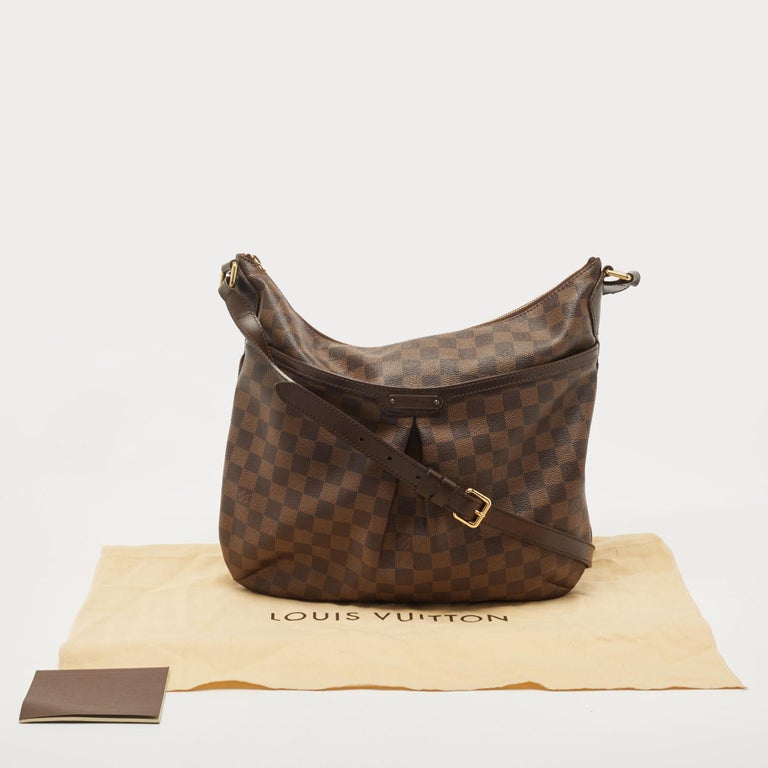 Louis Vuitton Damier Ebene Canvas Bloomsbury GM Bag For Sale at
