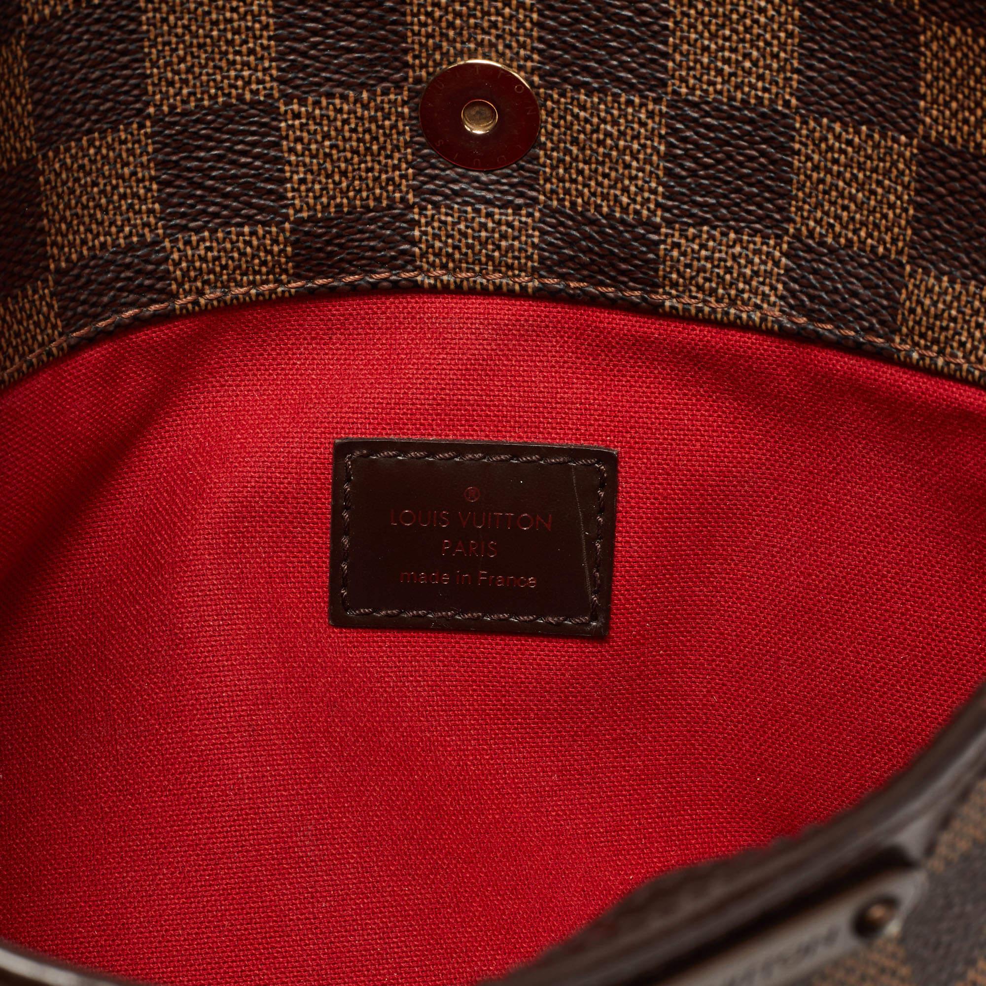Louis Vuitton Damier Ebene Canvas Bloomsbury PM Bag For Sale 6