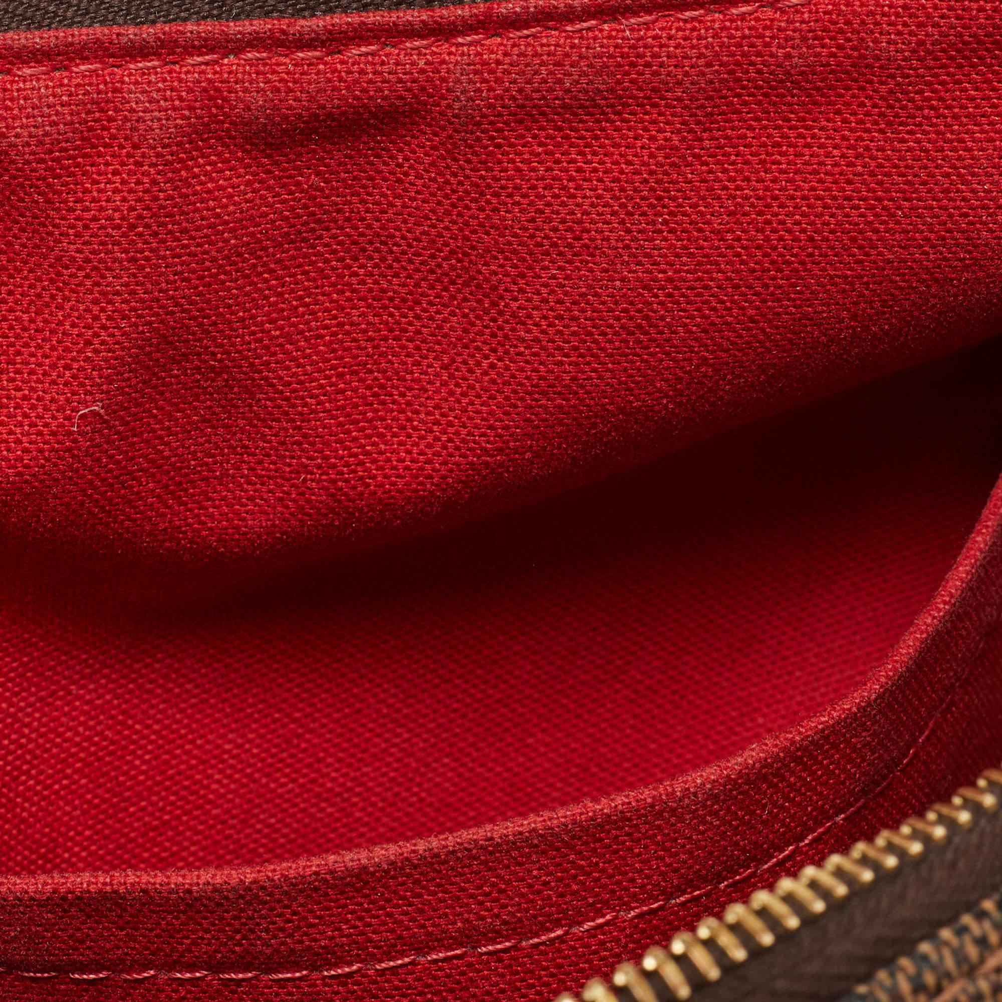 Louis Vuitton Damier Ebene Canvas Bloomsbury PM Bag For Sale 10