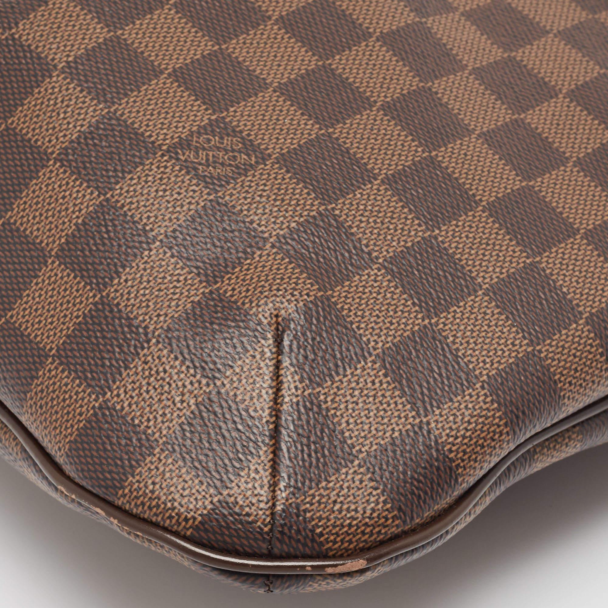 Damier Ebene Bloomsbury PM Tasche aus Segeltuch von Louis Vuitton im Angebot 11