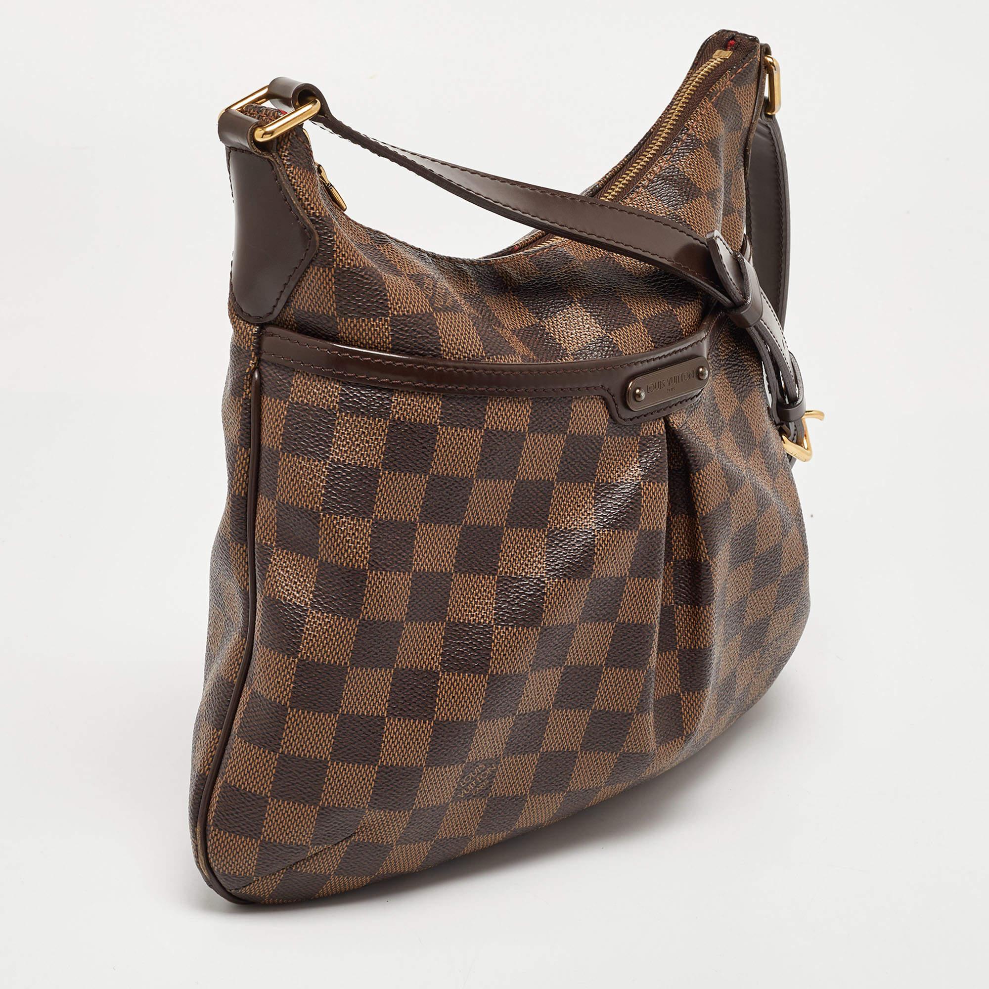 Women's Louis Vuitton Damier Ebene Canvas Bloomsbury PM Bag For Sale