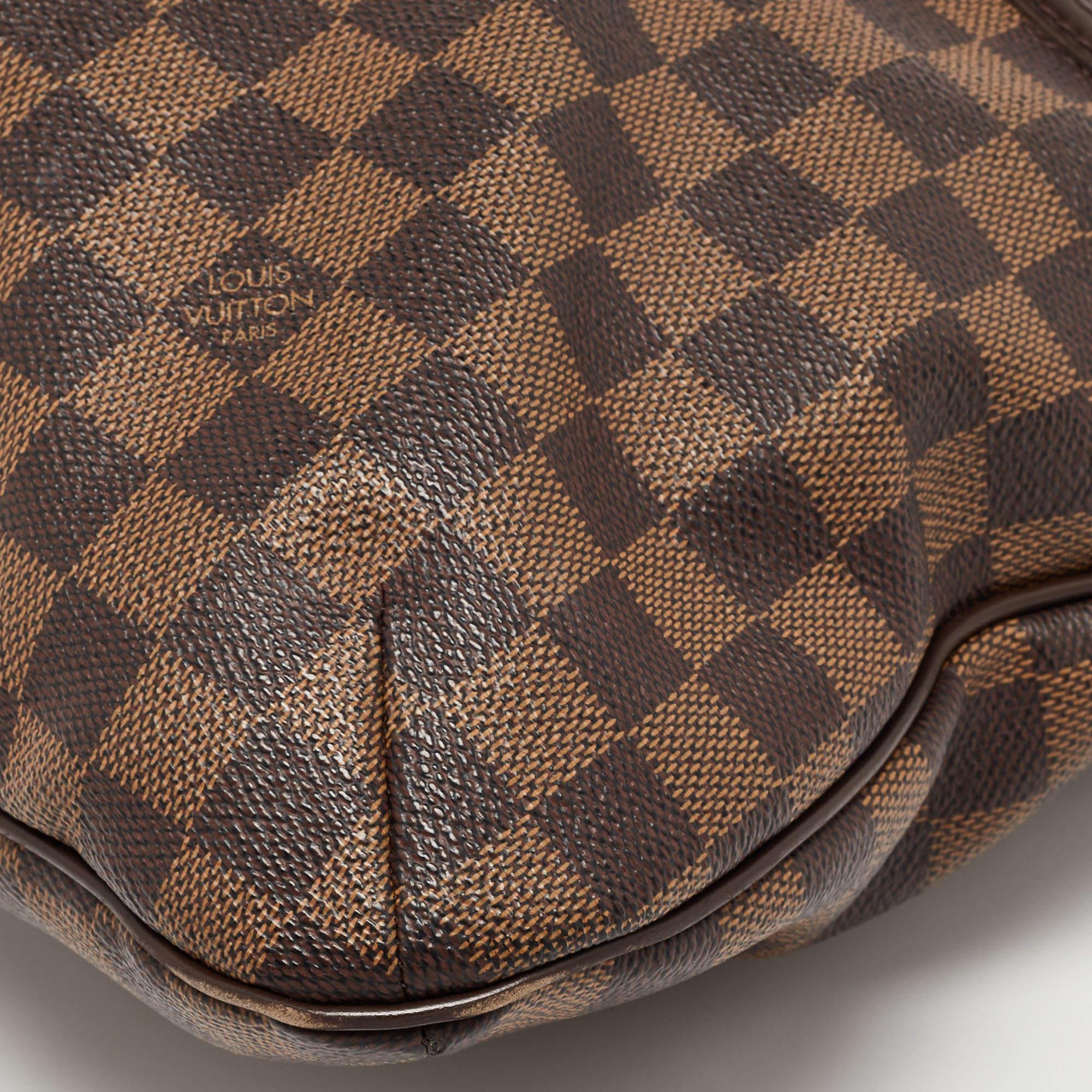 Louis Vuitton Damier Ebene Canvas Bloomsbury PM Bag For Sale 2
