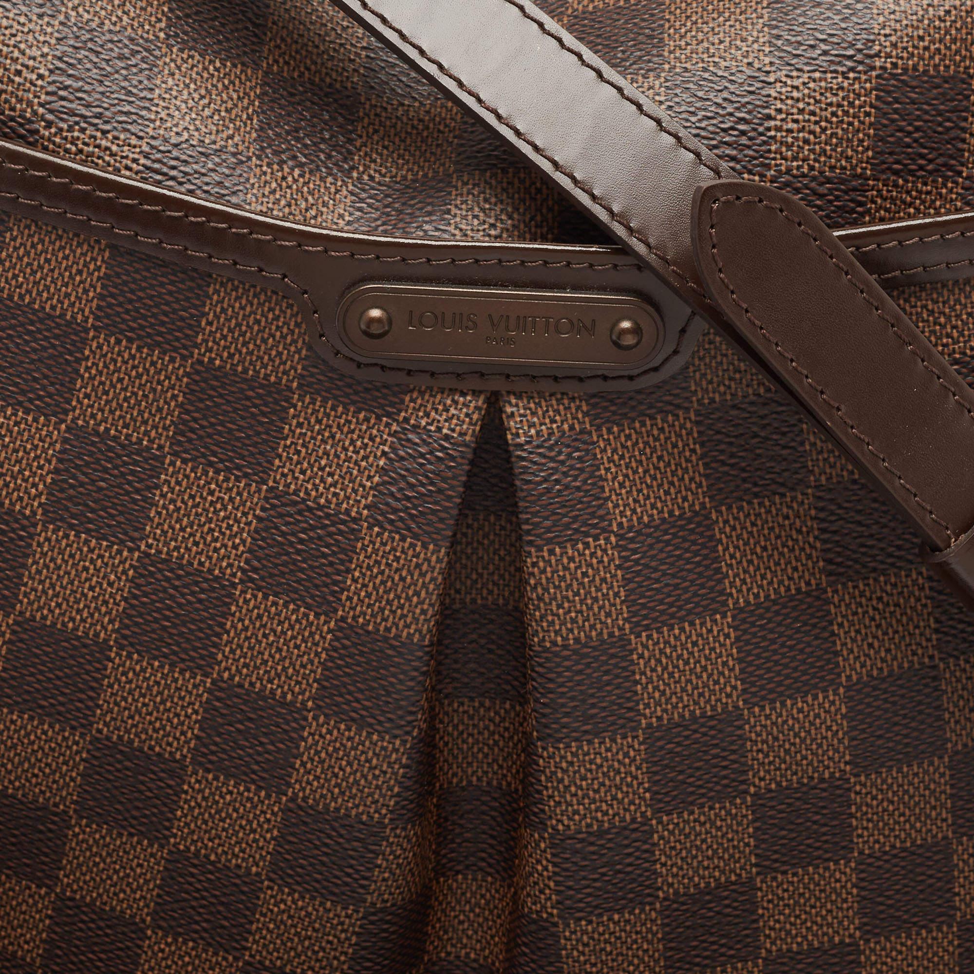 Damier Ebene Bloomsbury PM Tasche aus Segeltuch von Louis Vuitton im Angebot 2