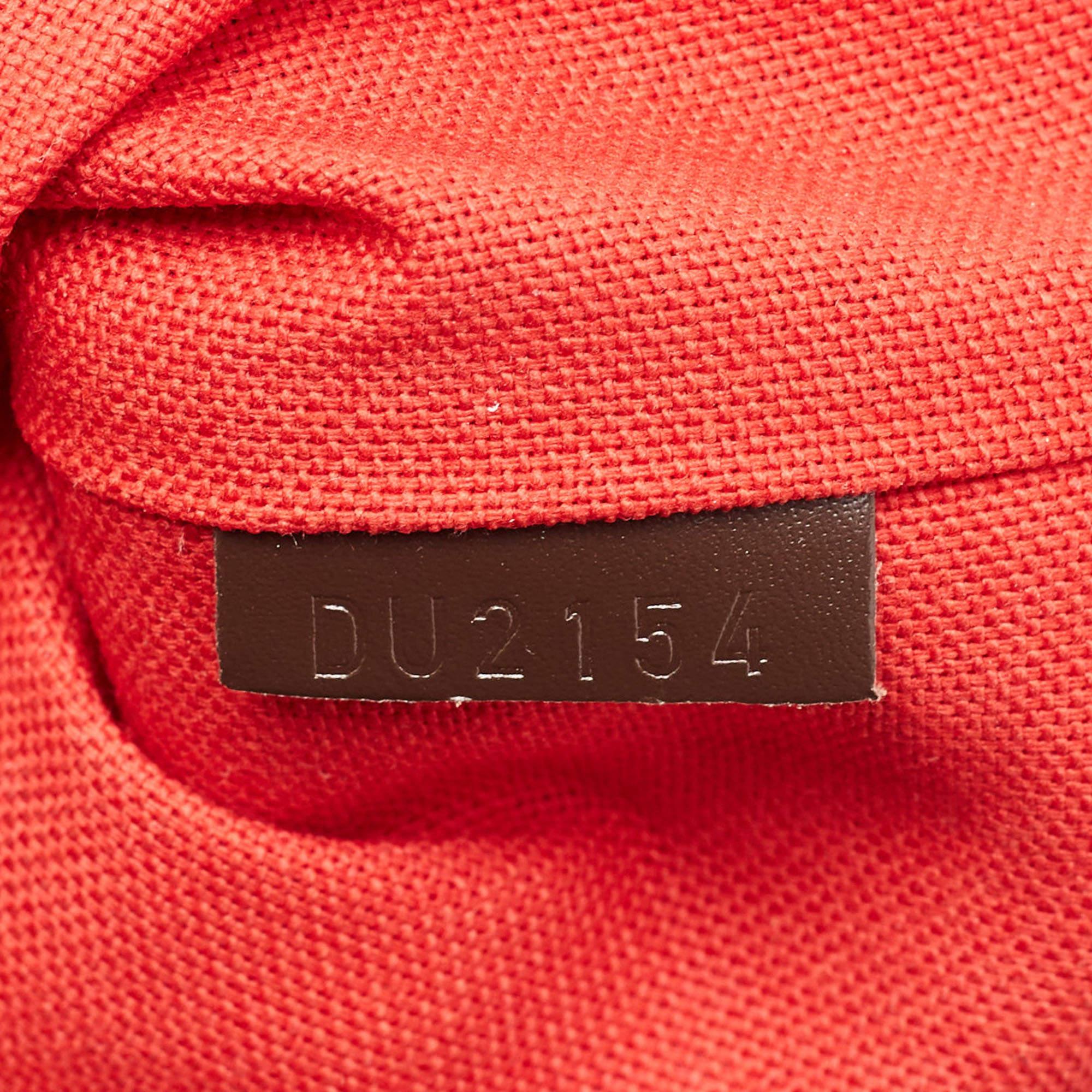 Damier Ebene Bloomsbury PM Tasche aus Segeltuch von Louis Vuitton im Angebot 3