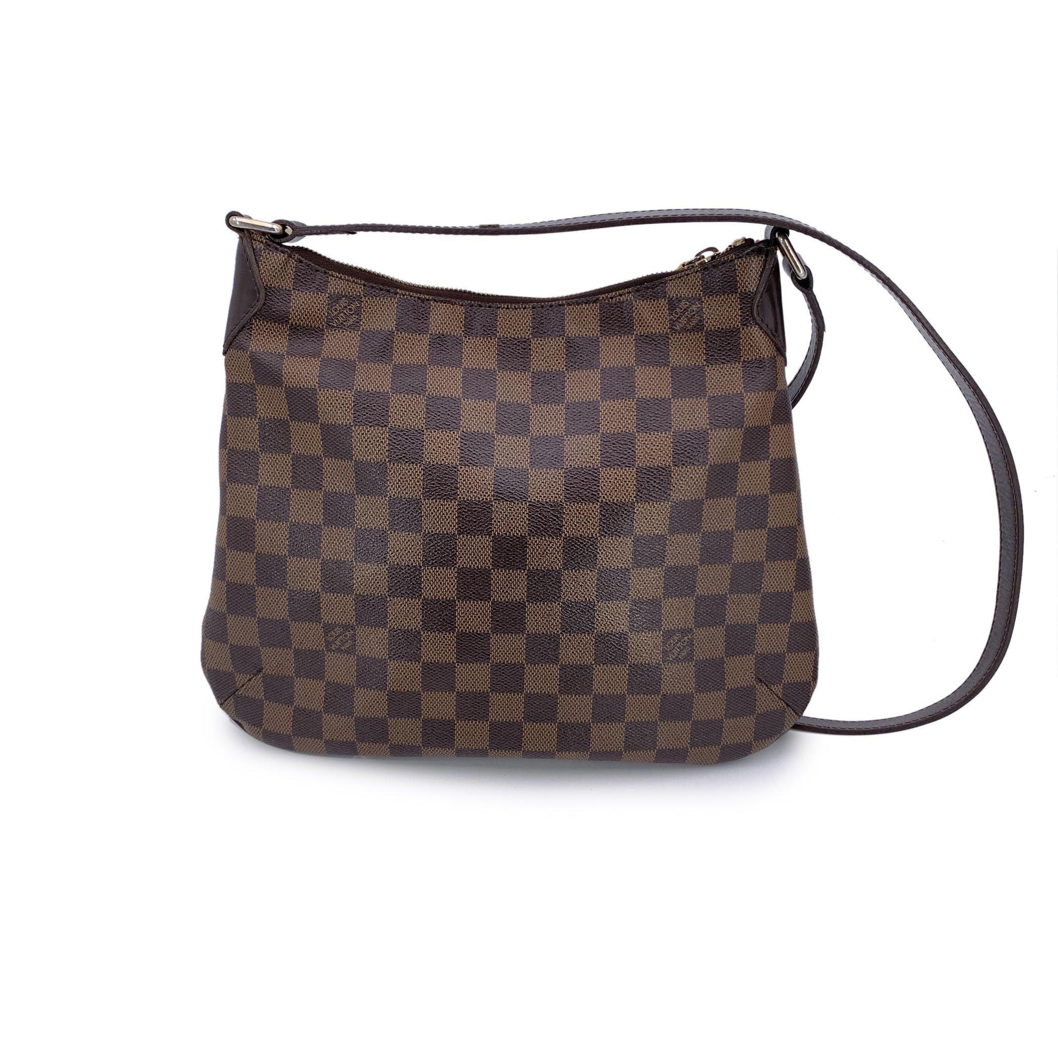 Nero Louis Vuitton Damier Ebene Canvas Bloomsbury PM Borsa a tracolla in vendita