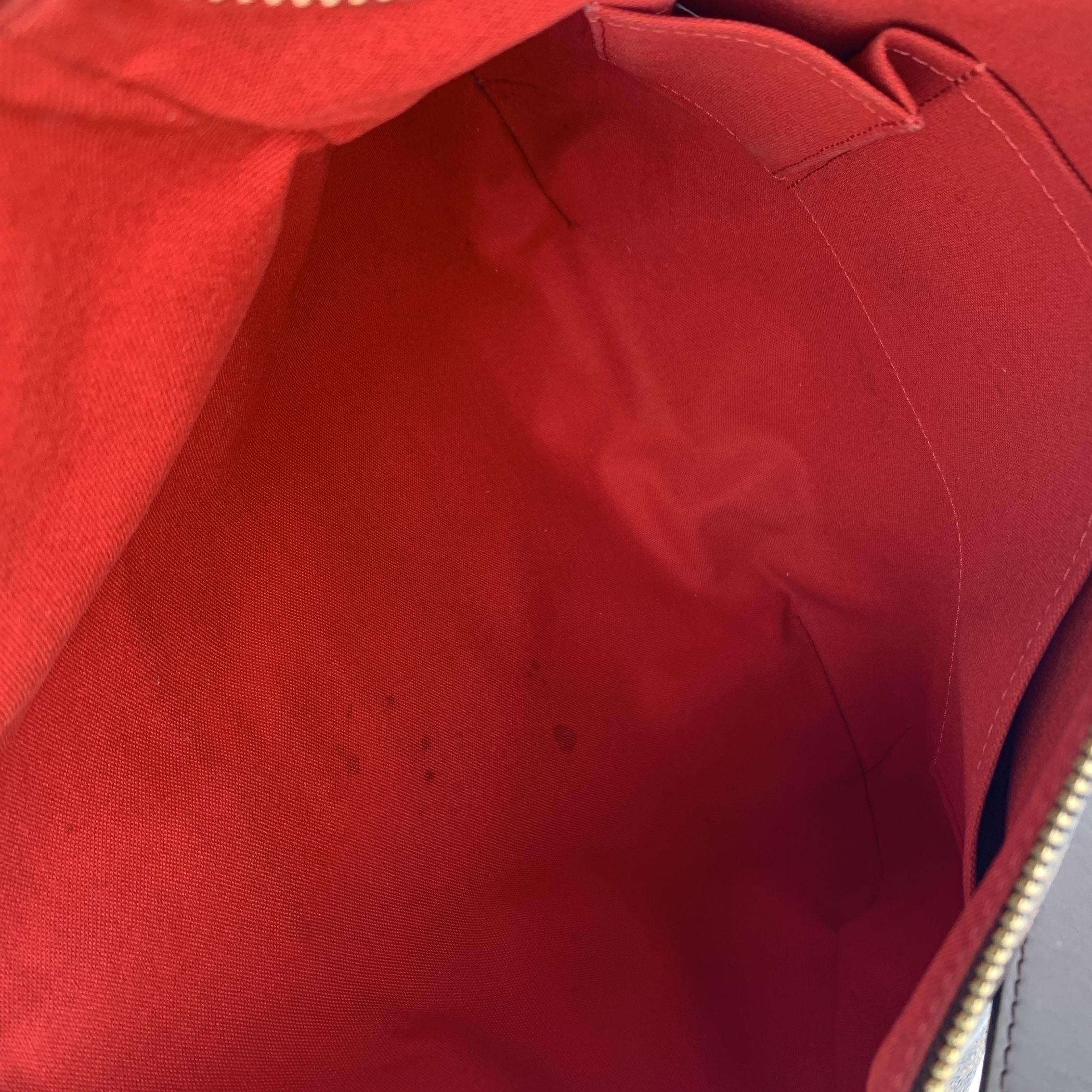 Louis Vuitton Damier Ebene Canvas Bloomsbury Shoulder Bag In Good Condition For Sale In Rome, Rome
