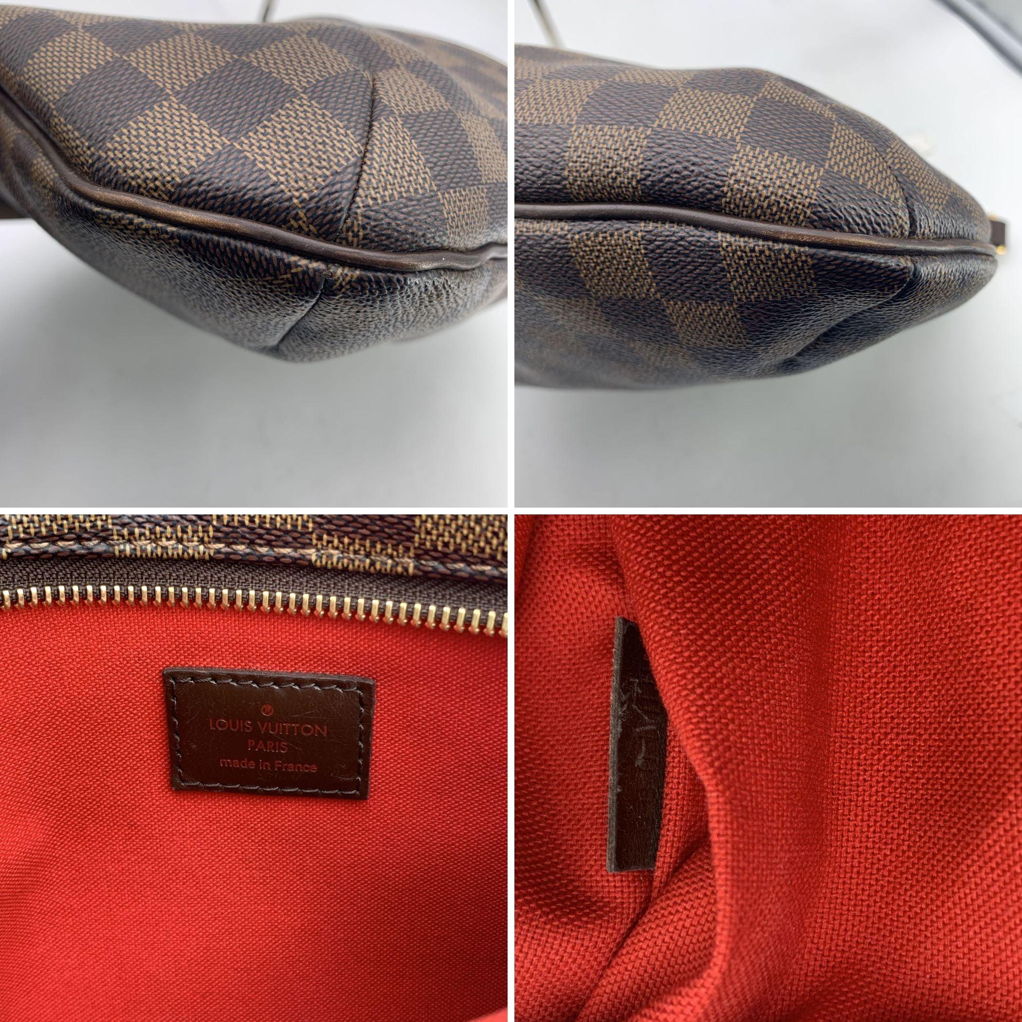 Women's Louis Vuitton Damier Ebene Canvas Bloomsbury Shoulder Bag For Sale