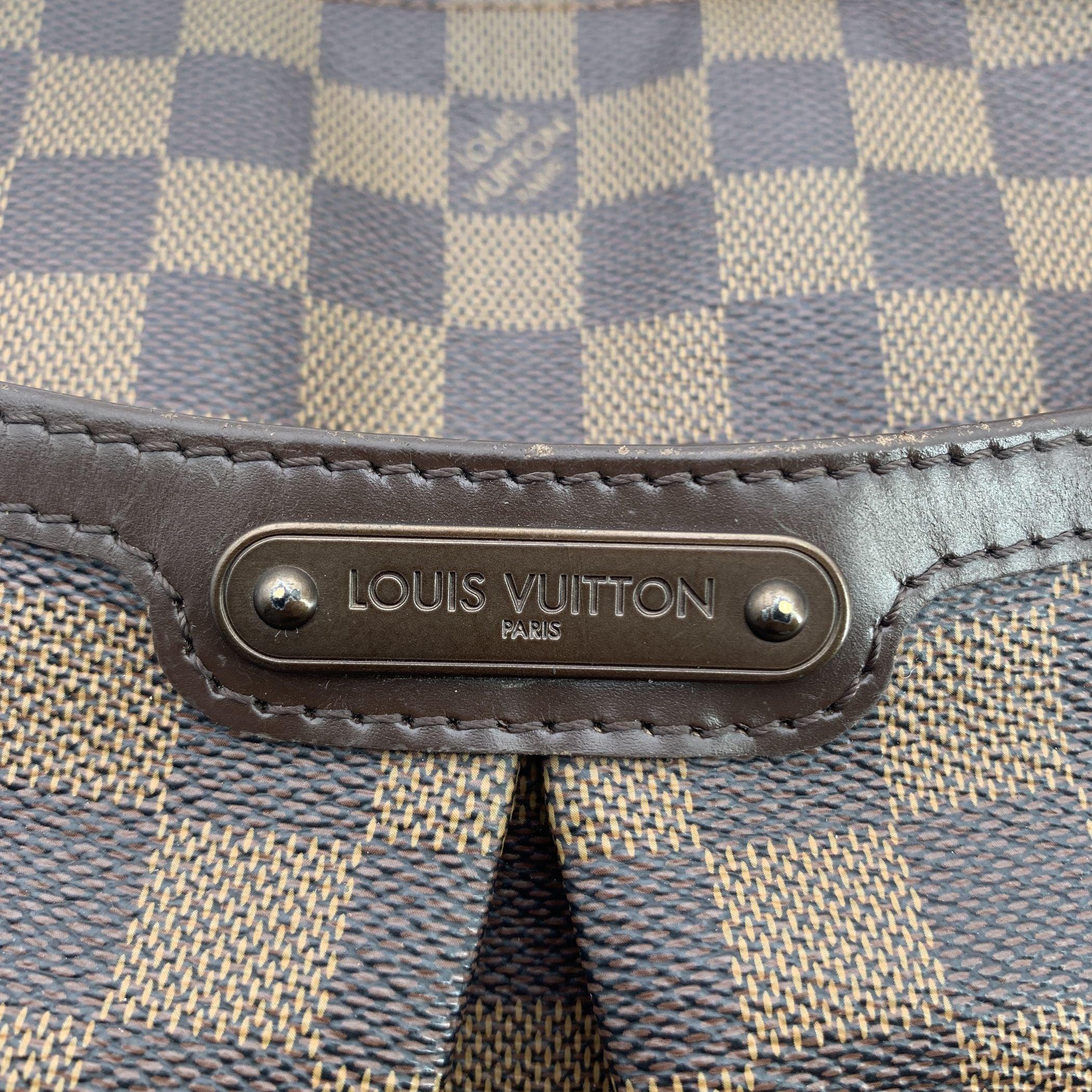 Louis Vuitton Damier Ebene Canvas Bloomsbury Shoulder Bag For Sale 1