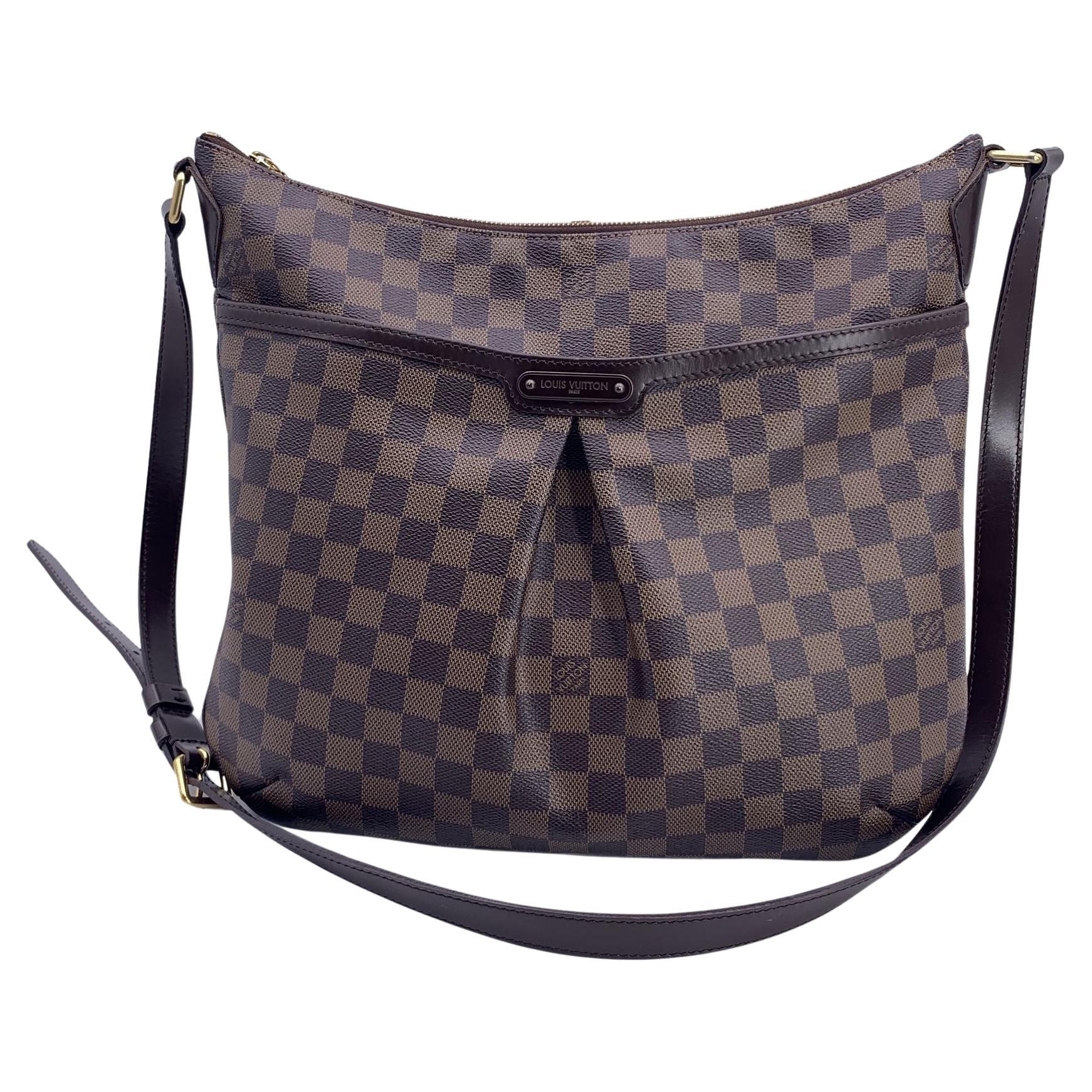 Louis Vuitton Damier Ebene Canvas Bloomsbury Shoulder Bag For Sale