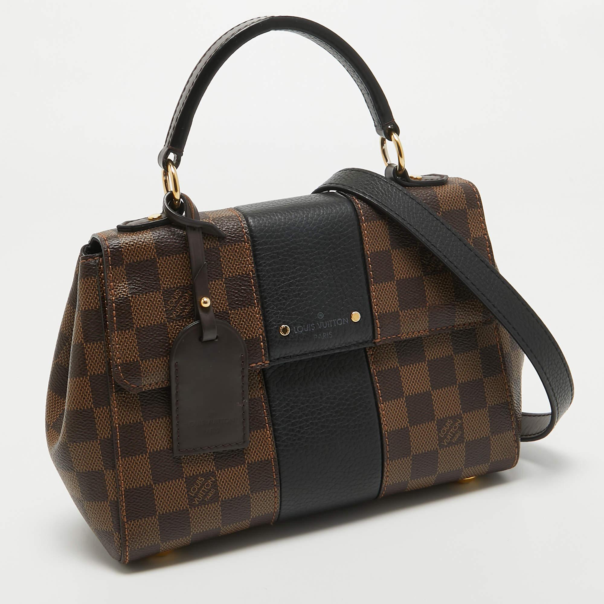 Louis Vuitton Damier Ebene Canvas Bond Street BB Bag In Good Condition In Dubai, Al Qouz 2