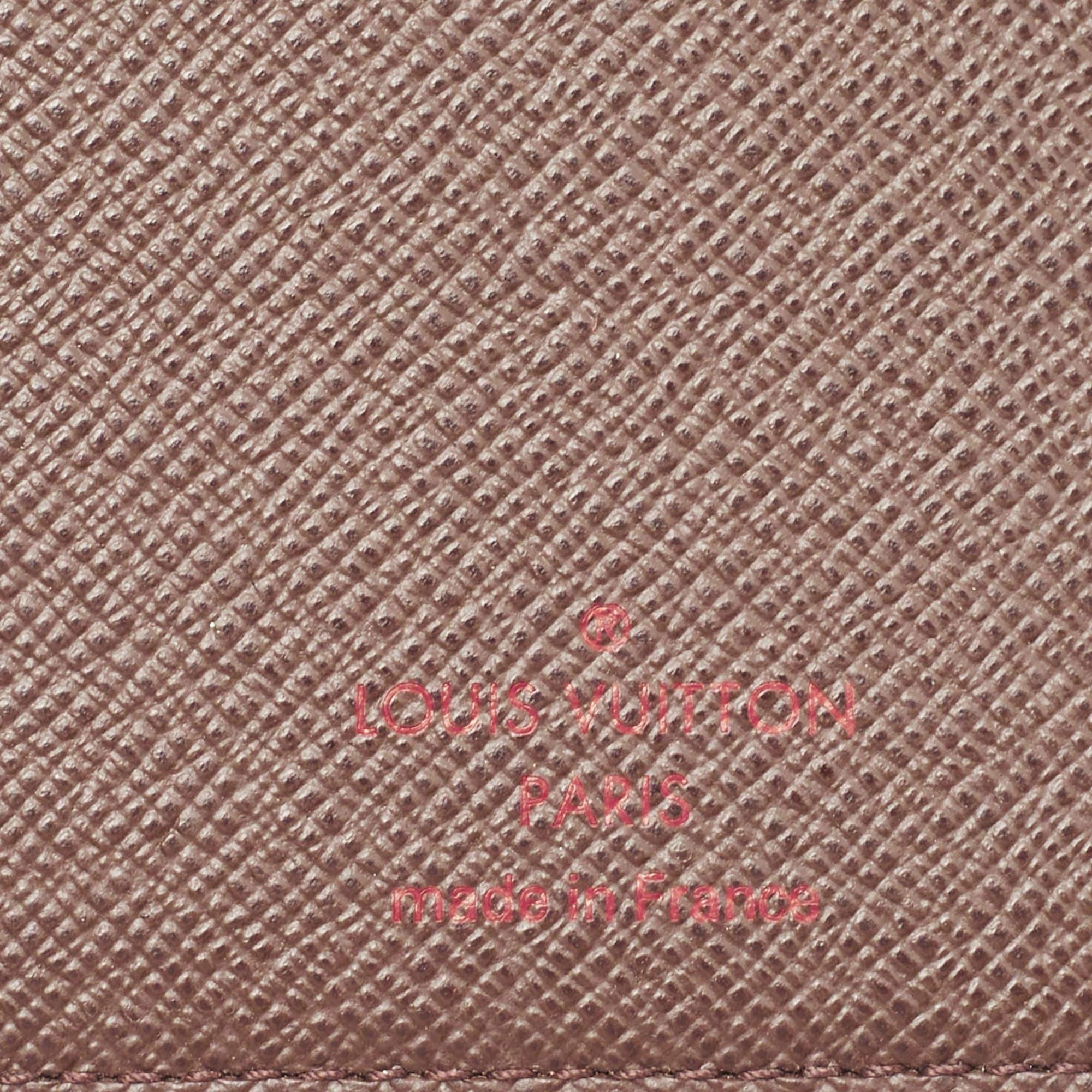 Louis Vuitton Damier Ebene Canvas Brazza Wallet 2