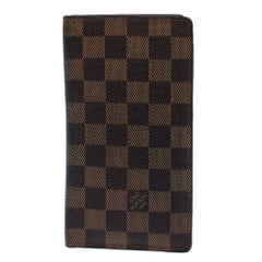 Louis Vuitton Damier Ebene Canvas Brazza Wallet