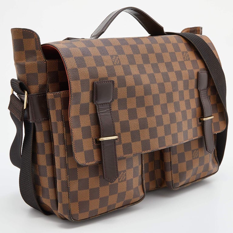 Pre-Owned Louis Vuitton Broadway Damier Ebene Shoulder Bag - Pristine  Condition 