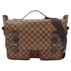 Louis Vuitton Damier Ebene Geronimos Crossbody Bag Fanny Pack Body Pouch  118lv42