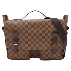 Borsa Broadway in tela Damier Ebene di Louis Vuitton