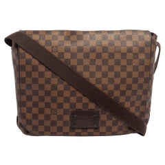 Louis Vuitton Damier Ebene Canvas Brooklyn GM Messenger Bag