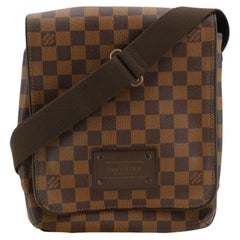 Louis Vuitton Damier Ebene Canvas Brooklyn PM Messenger Bag