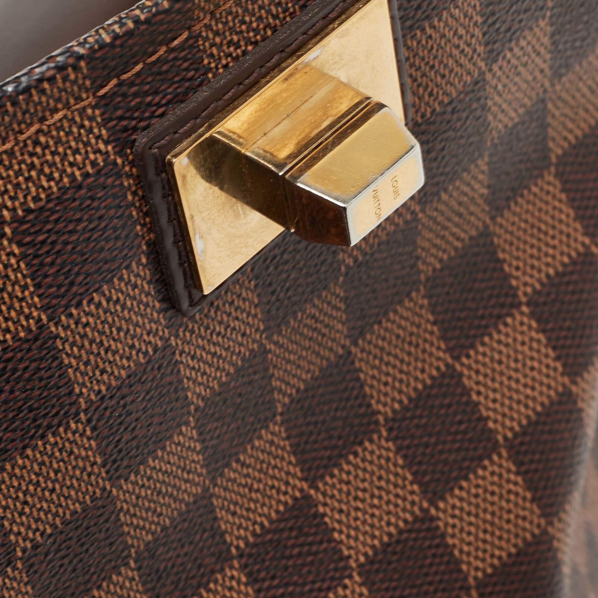 Louis Vuitton Damier Ebene Canvas Cabas Rosebery Bag 3