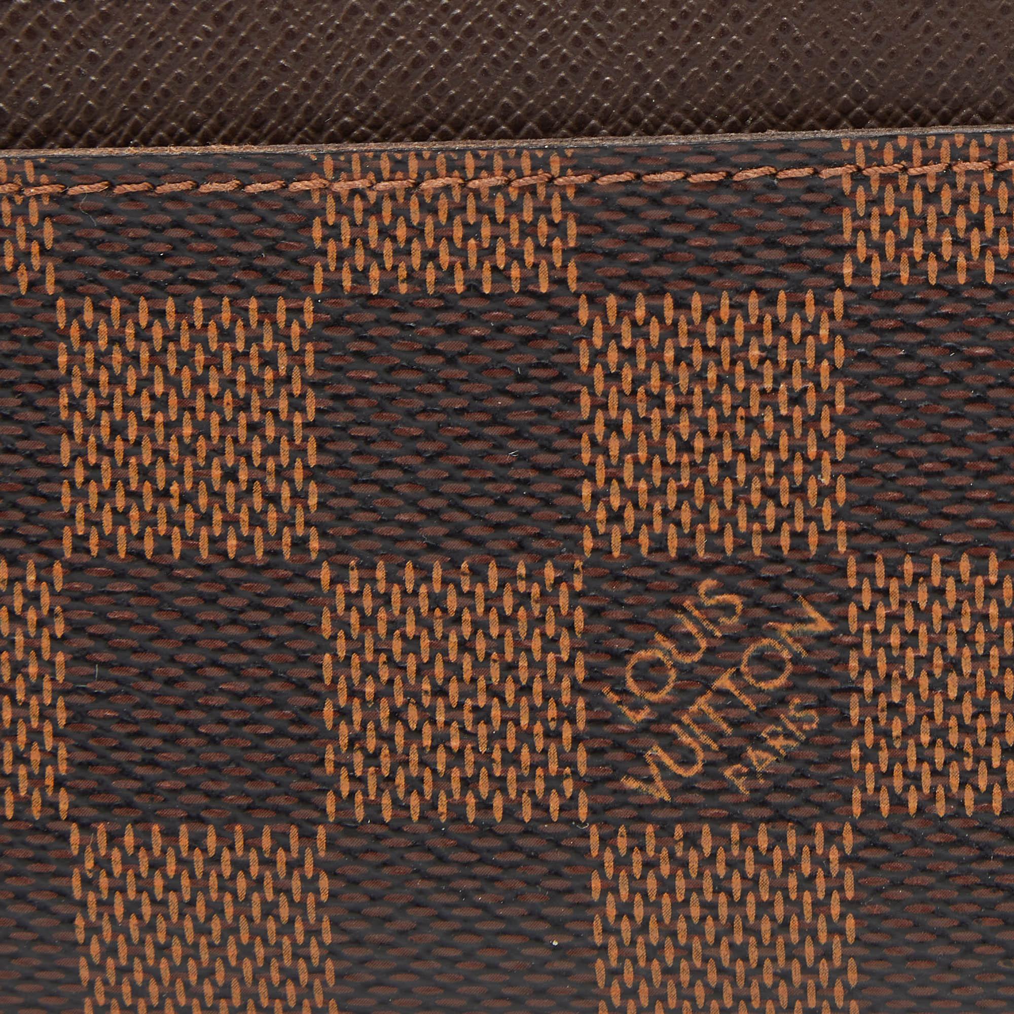 Louis Vuitton Damier Ebene Canvas Card Holder 1