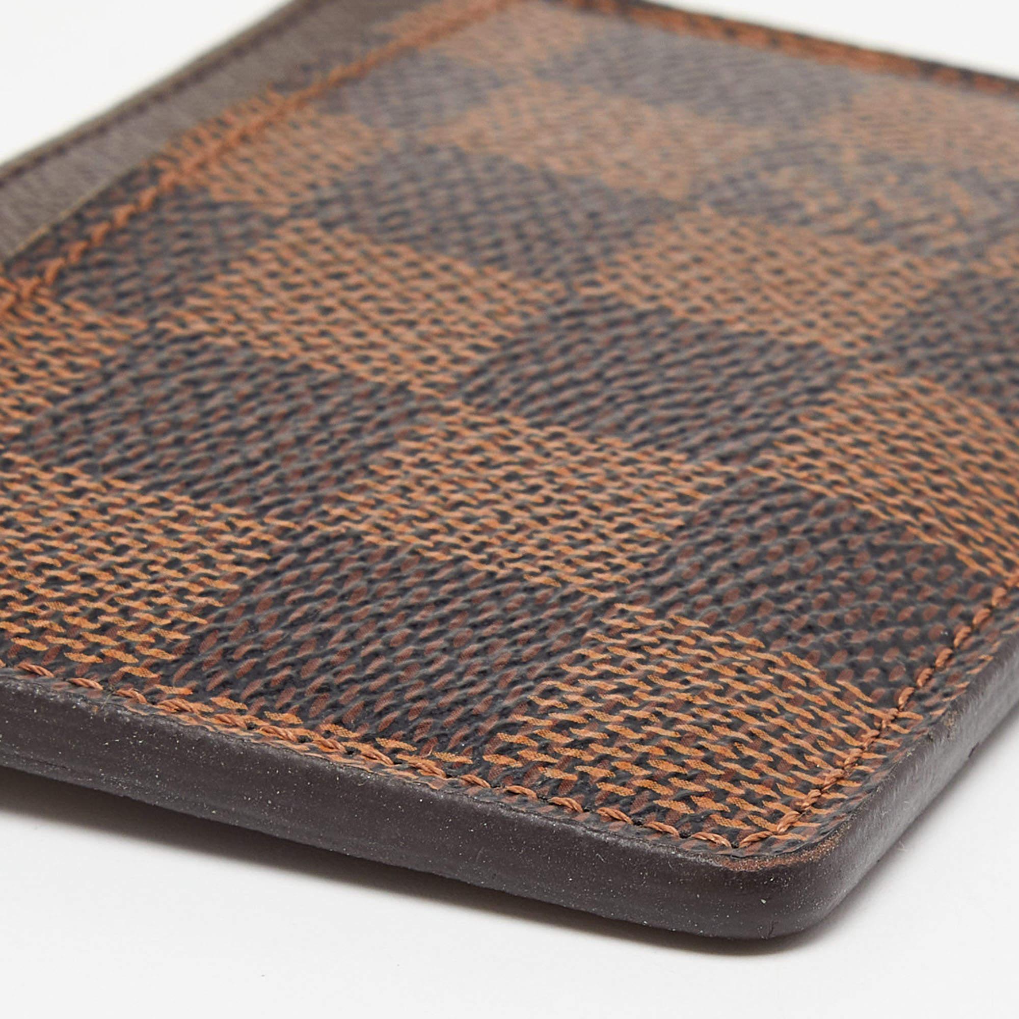 Louis Vuitton Damier Ebene Canvas Card Holder 5