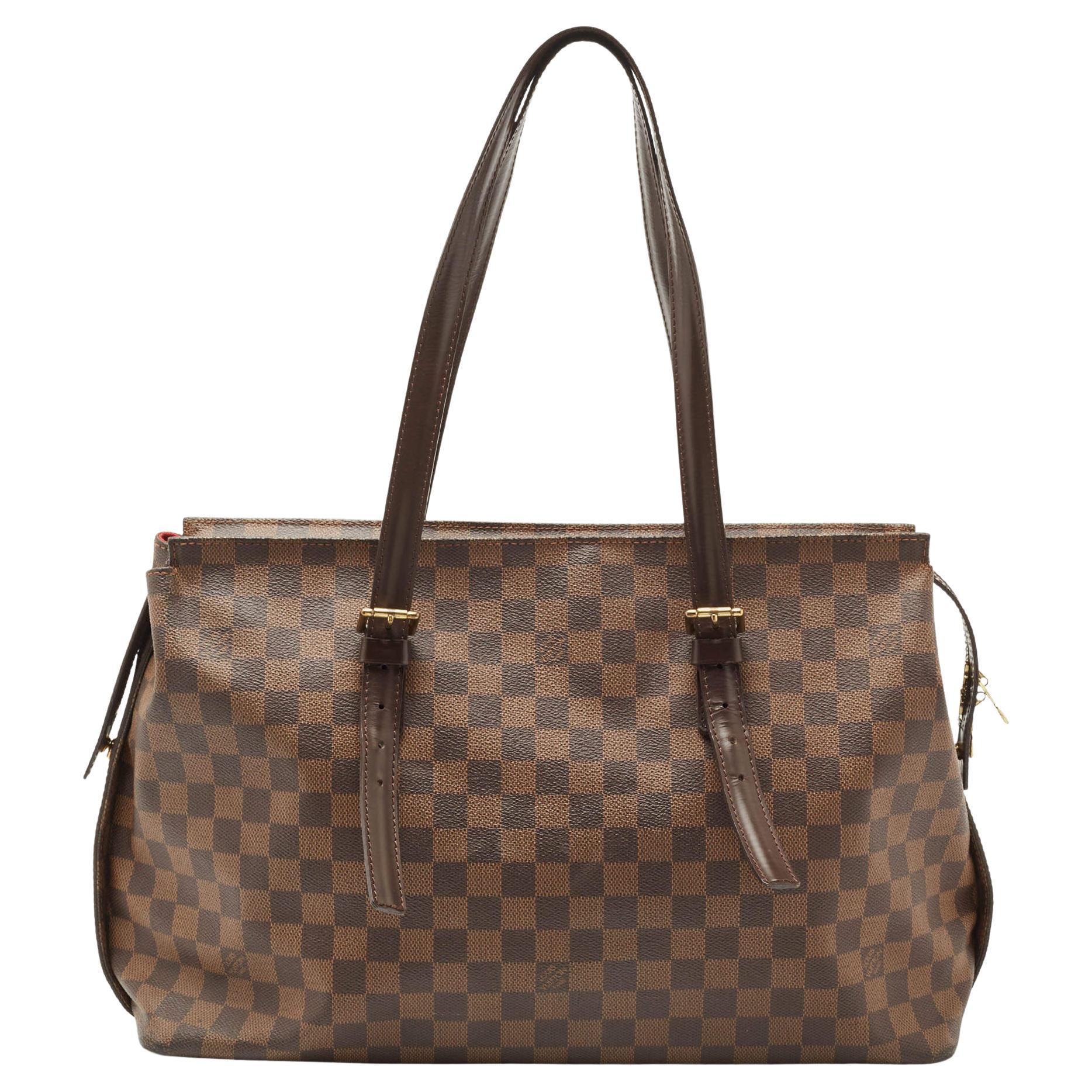 Louis Vuitton Limited Edition Blue Monogram Giant Hamptons Onthego For Sale  at 1stDibs
