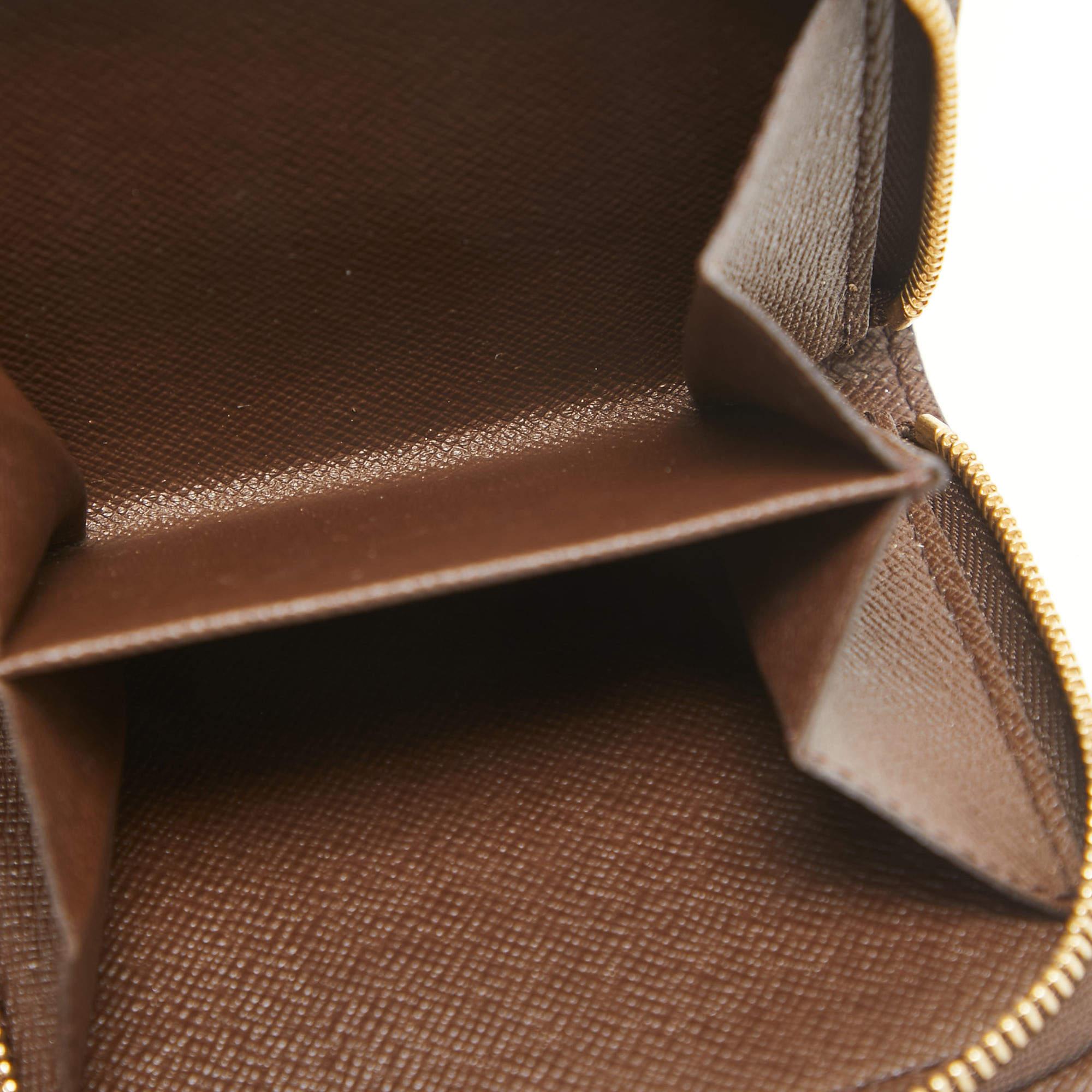 Louis Vuitton Damier Ebene Canvas Compact Wallet 4