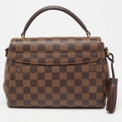 Louis Vuitton Damier Ebene Canvas Croisette Bag