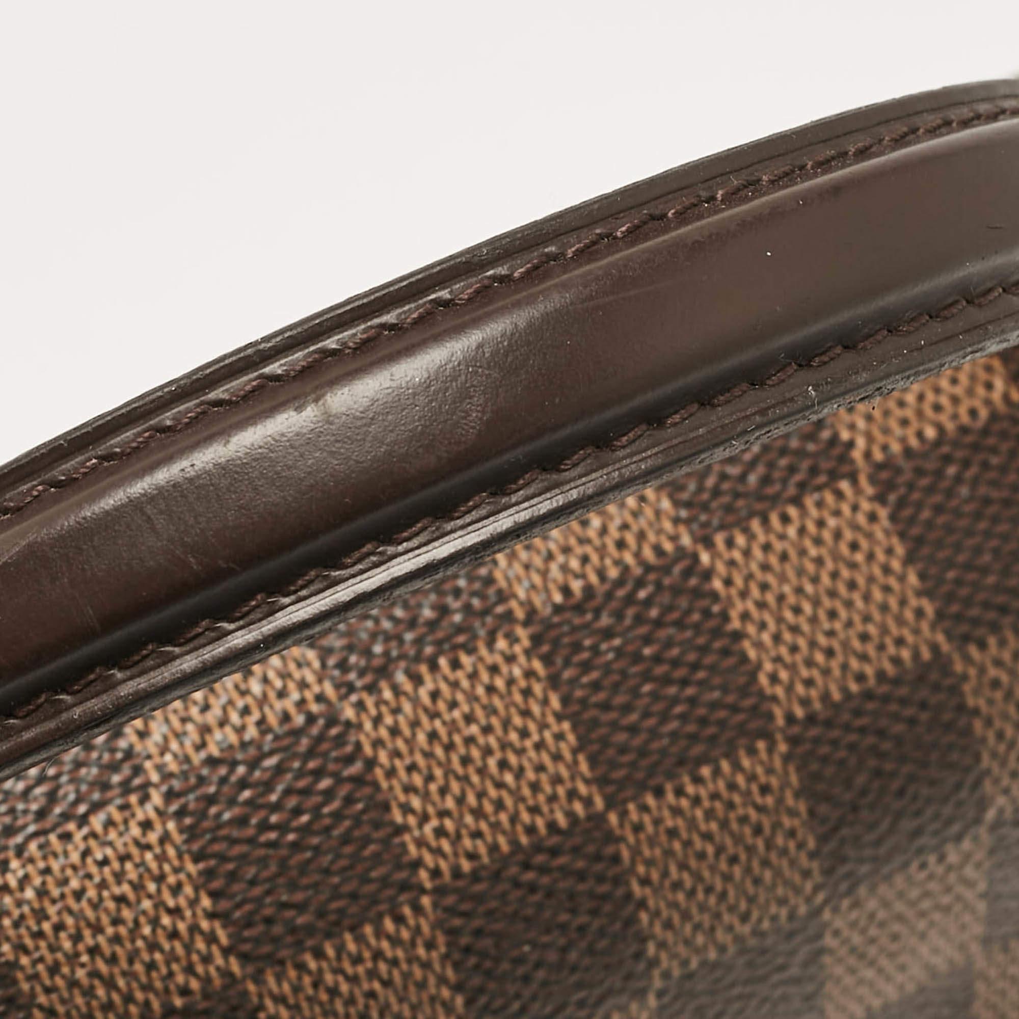 Louis Vuitton Damier Ebene Canvas Croisette Bag For Sale 1