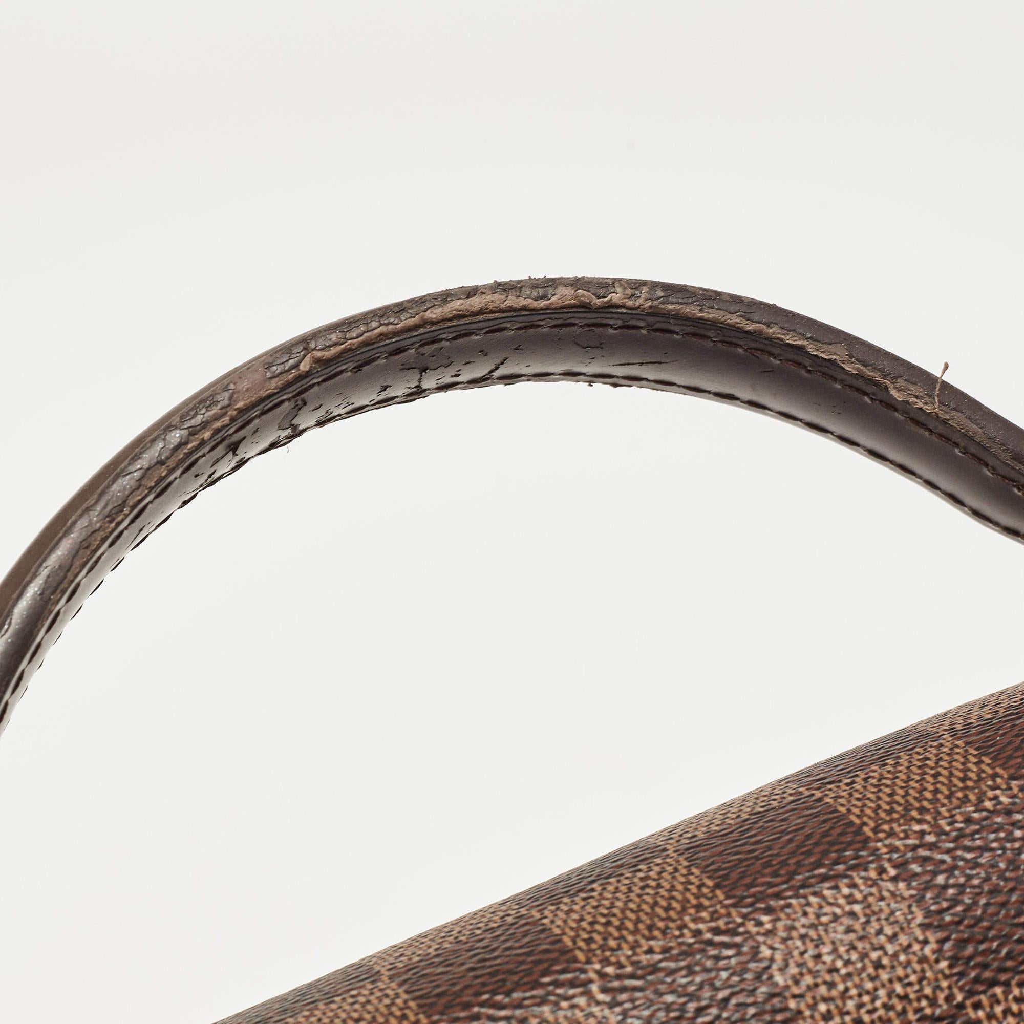 Louis Vuitton Damier Ebene Canvas Croisette Tasche aus Segeltuch 1