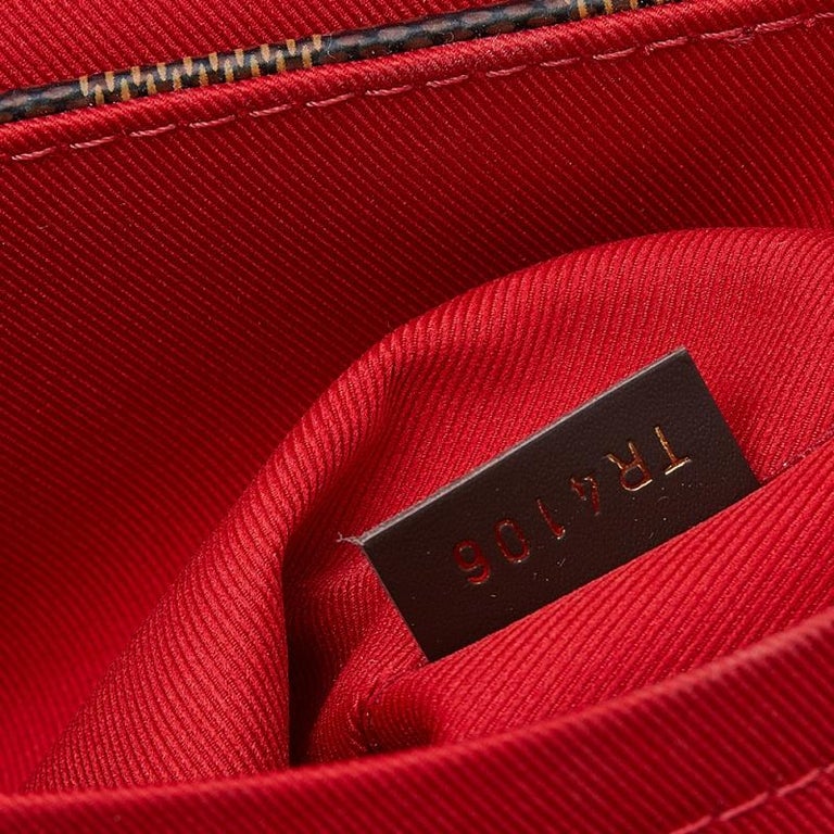 Louis Vuitton Damier Ebene Canvas Croisette Bag - For Sale on 1stDibs
