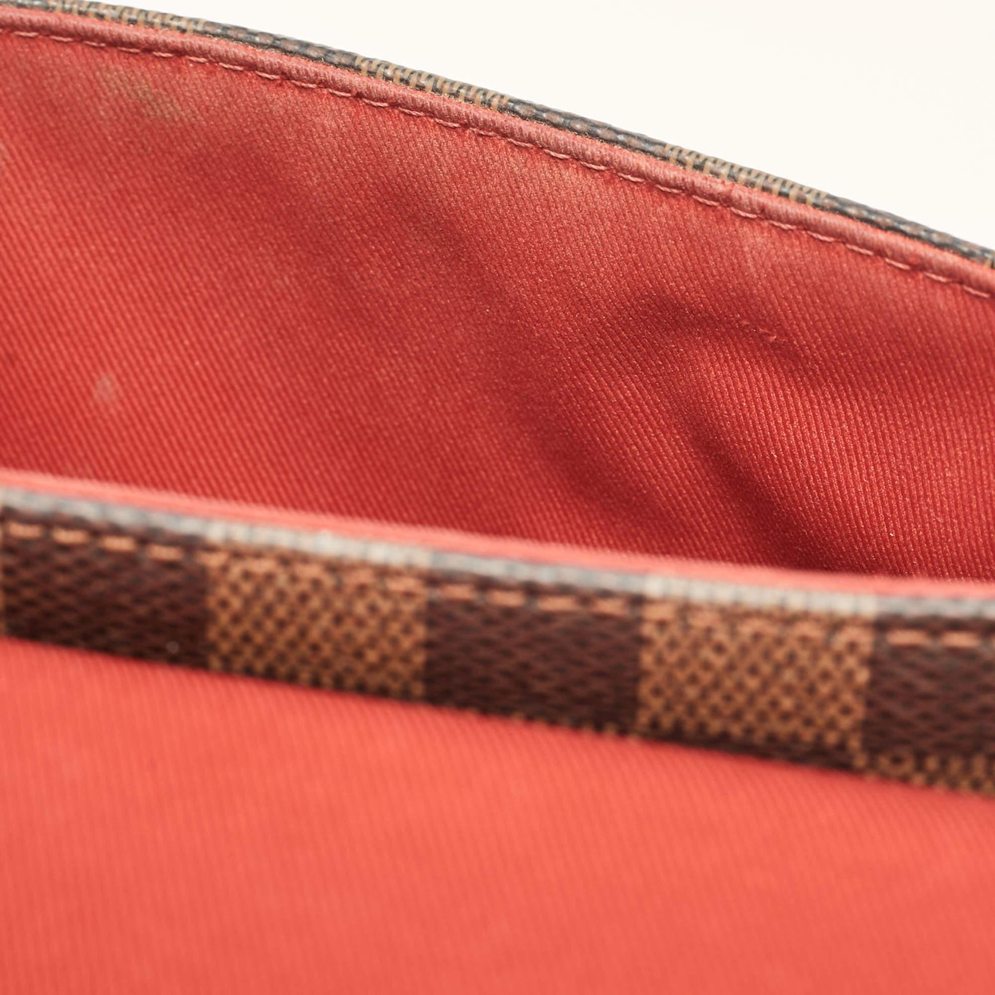 Louis Vuitton Damier Ebene Canvas Croisette Bag 3