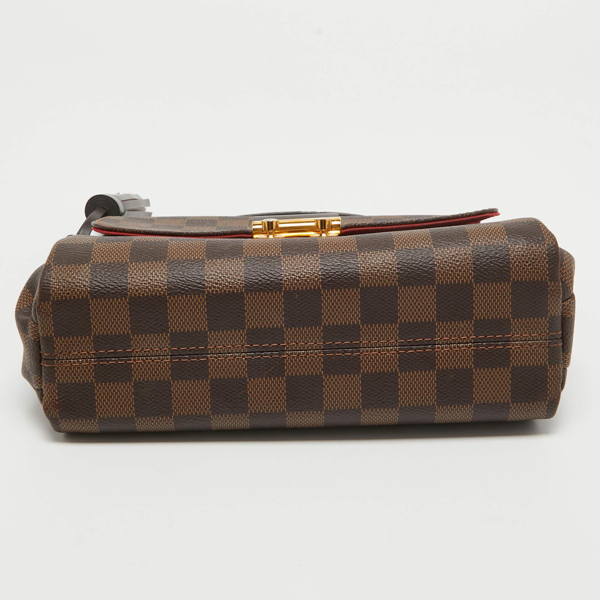 Louis Vuitton Damier Ebene Canvas Croisette Bag at 1stDibs lv croisette croisette lv louis vuitton croisette damier ebene
