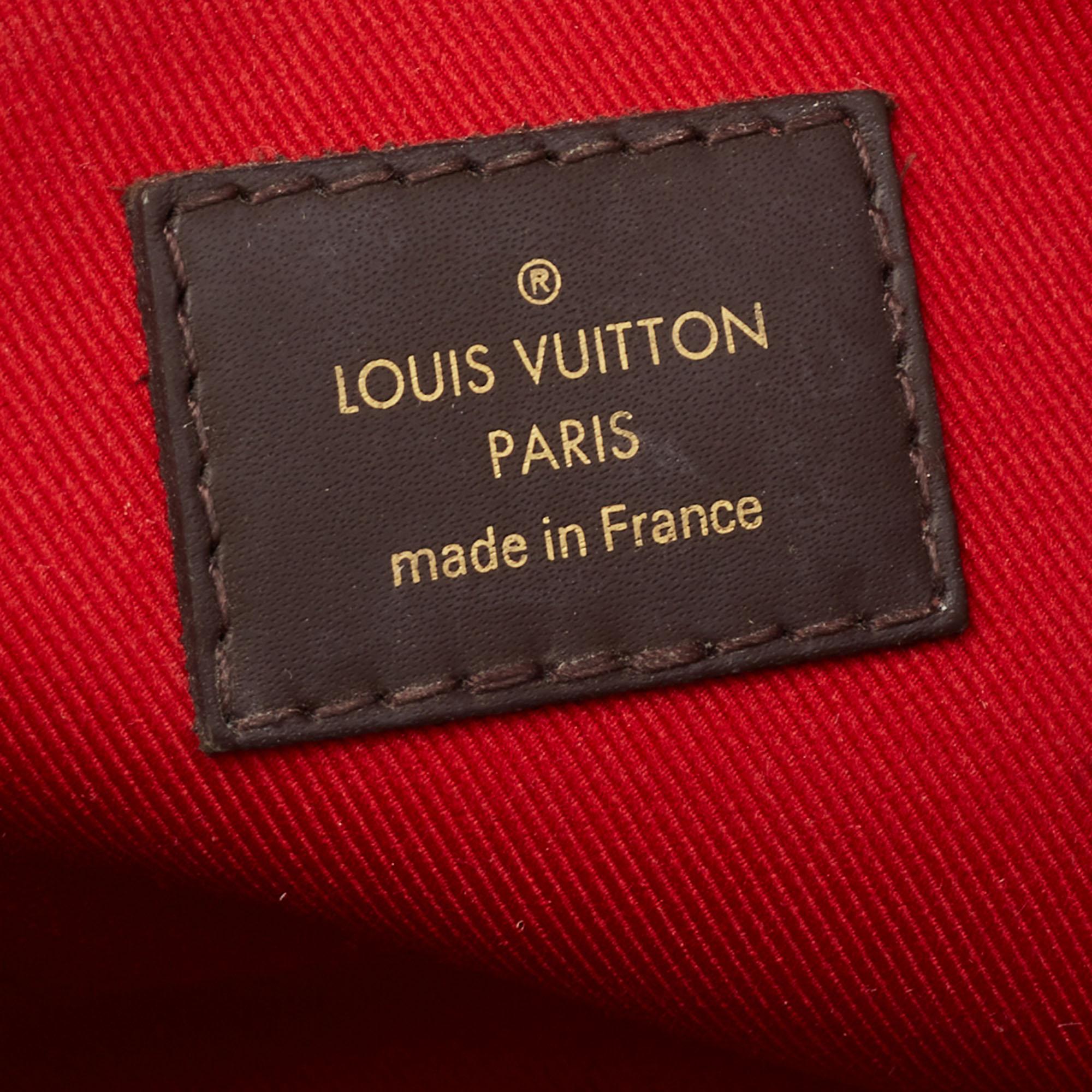 Louis Vuitton Damier Ebene Canvas Croisette Bag 1