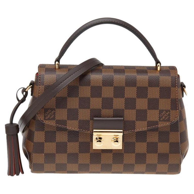 Louis Vuitton Damier Ebene Canvas Croisette Bag at 1stDibs  louis vuitton  croisette, lv croisette, louis vuitton damier ebene crossbody