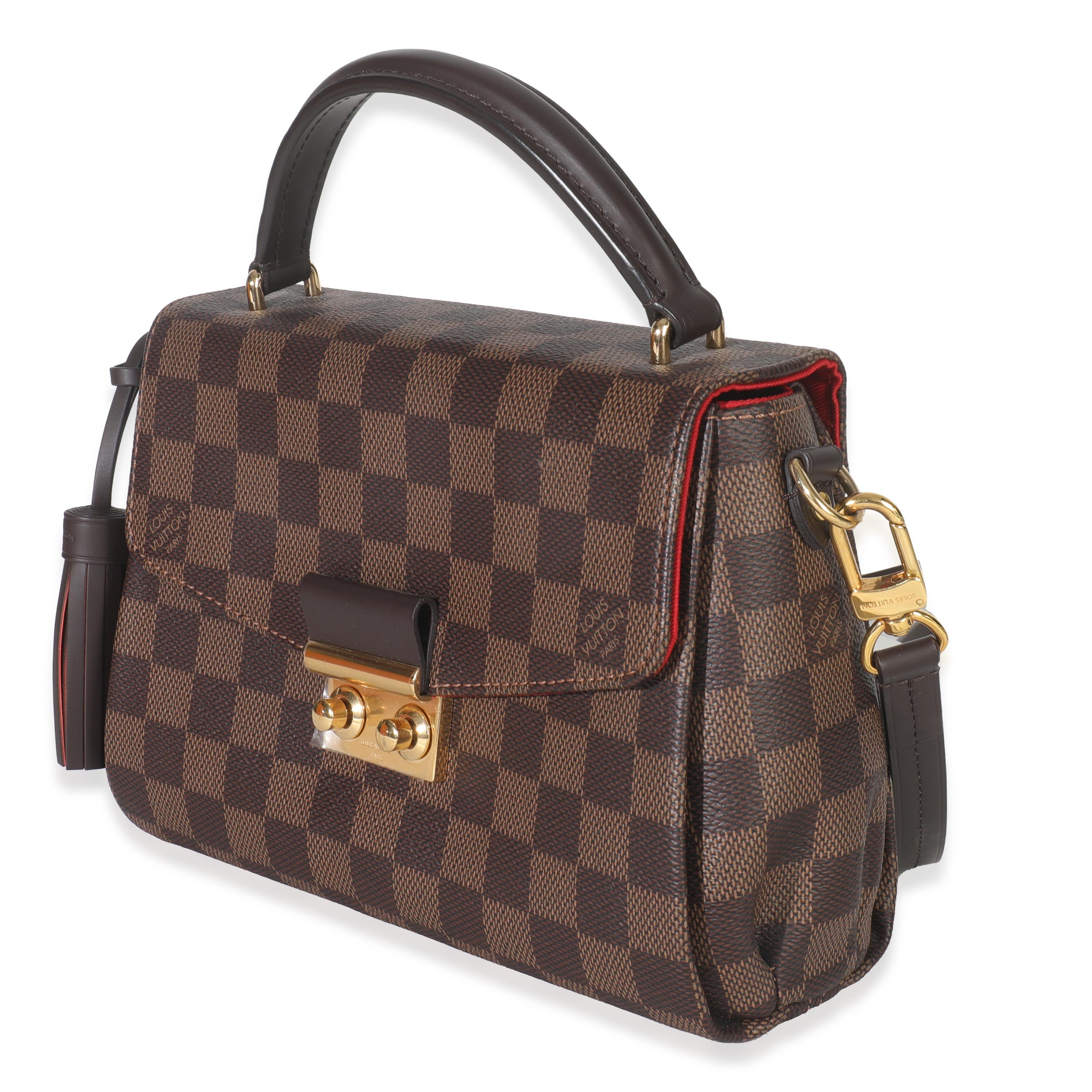 Louis Vuitton Damier Ebene Canvas Croisette Neuf - En vente à New York, NY